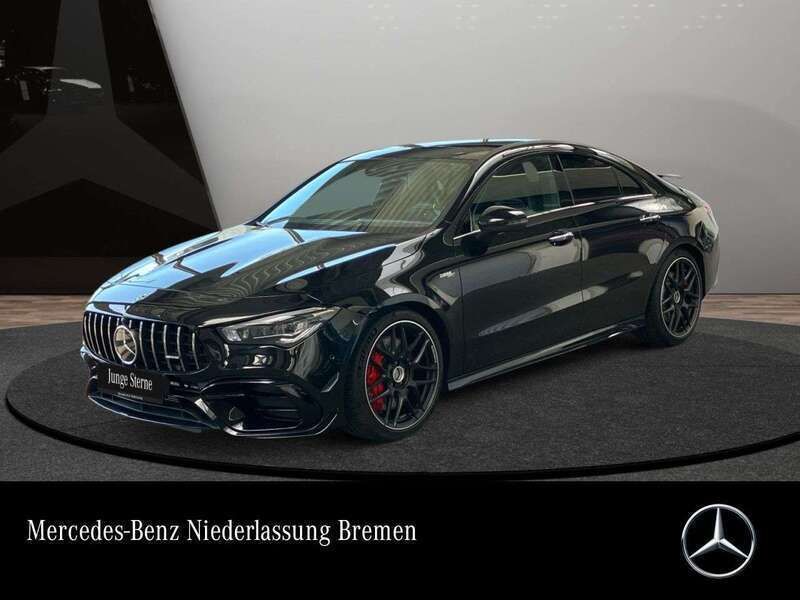 Schwarz Gebraucht 2024 Mercedes CLA45 AMG AMG Limousine | 57.990 € (Guter Preis) - Bild 1/3