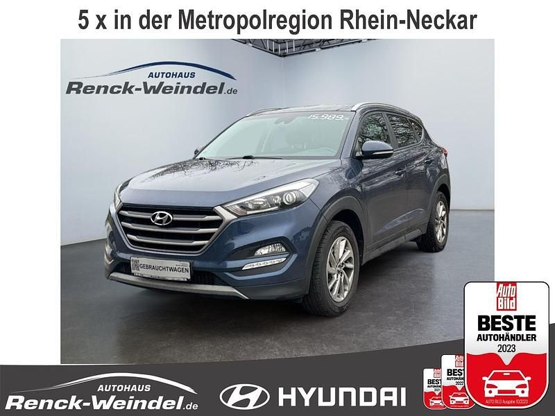 Gebraucht Hyundai Tucson Classic 177 PS (130 kW) 2017 Blau SUV