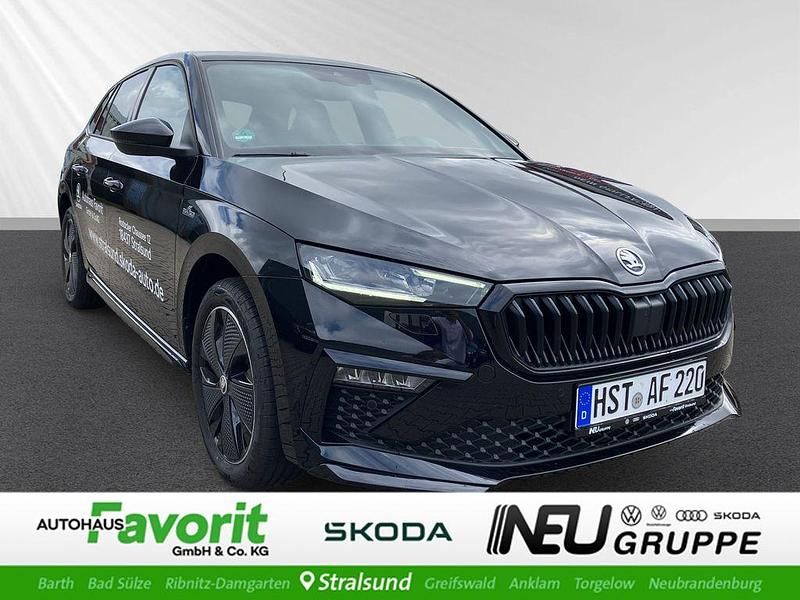 Schwarz Gebraucht 2025 Skoda Scala Monte Carlo Kleinwagen | 31.990 € - Bild 1/4