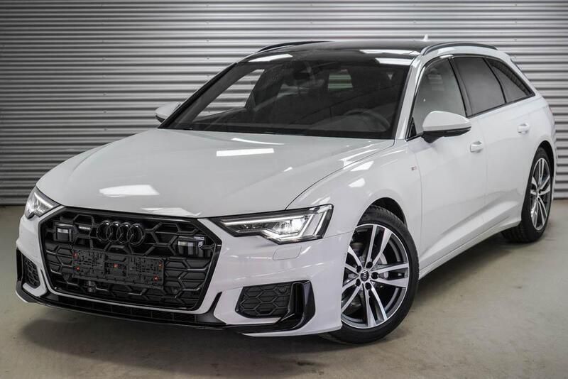 Gletscherweiãÿ metallic (2y) Neu 2025 Audi A6 S-Line Kombi | 56.490 € - Bild 1/4