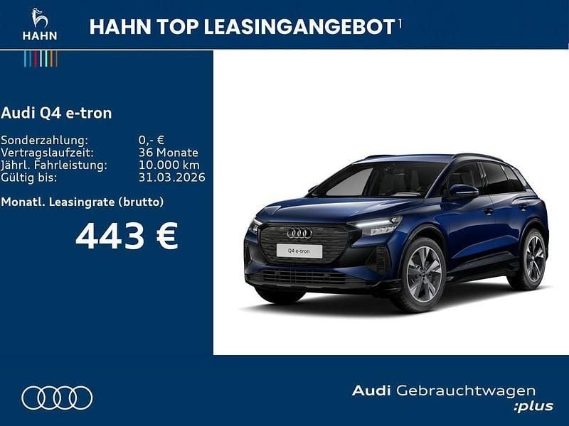 Gebraucht Audi Q4 e-tron Advanced 210 kW (286 PS) 2025 Blau SUV