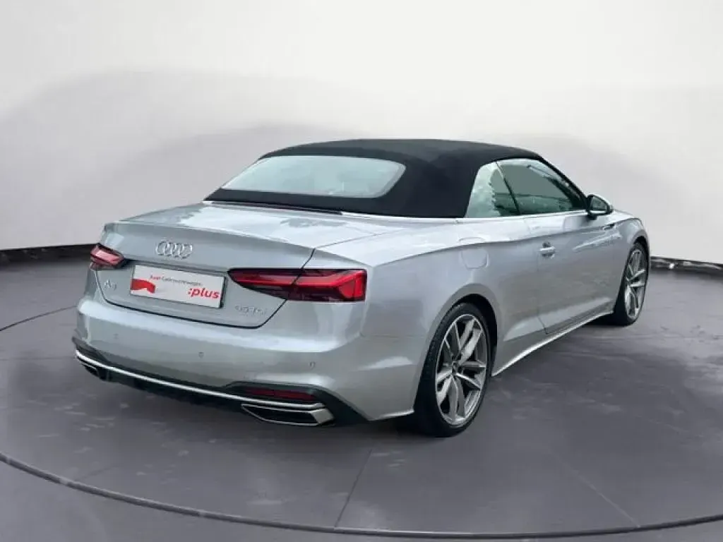 Gebraucht Audi A5 Cabriolet Comfort 163 PS (119 kW) 2022 Florettsilber metallic Cabrio