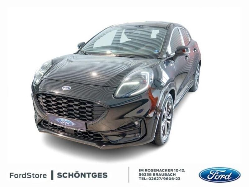 Schwarz Gebraucht 2020 Ford Puma Gen-E ST-Line SUV | 17.480 € - Bild 1/3