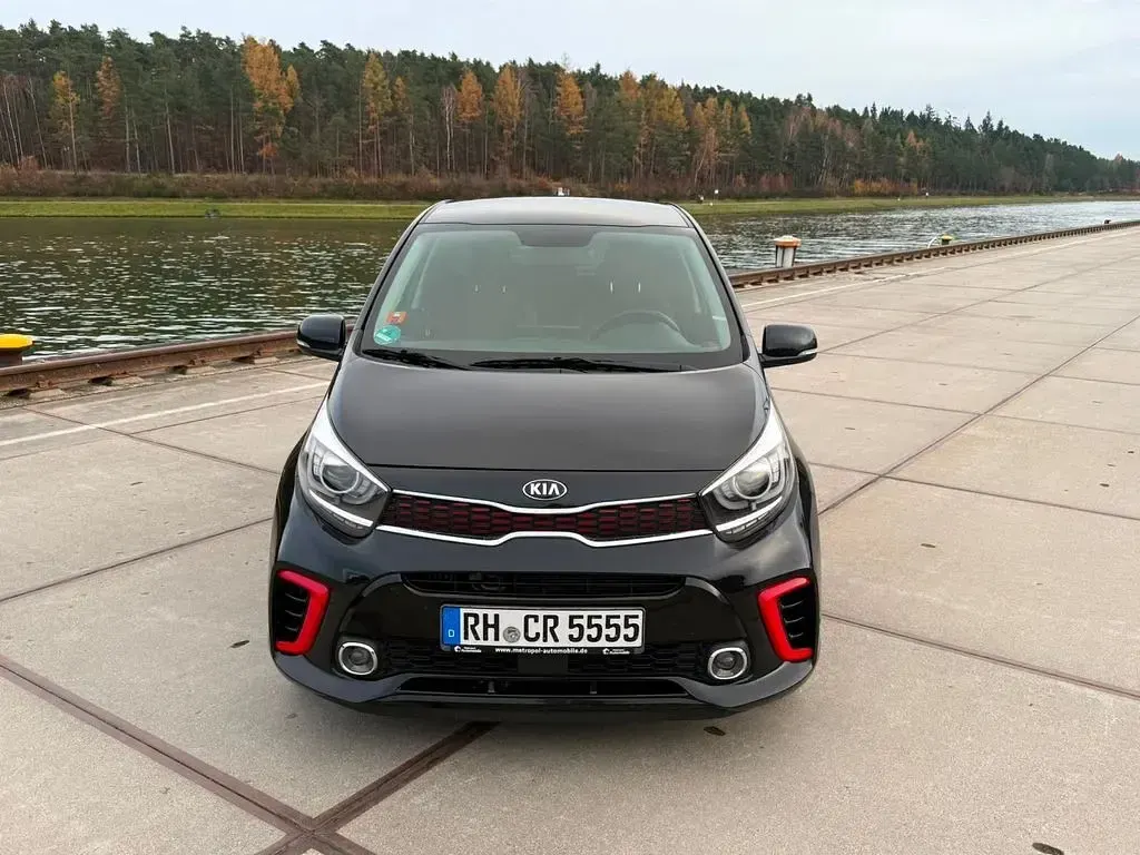 Gebraucht Kia Picanto GT-Line 101 PS (74 kW) 2018 Schwarz Kleinwagen