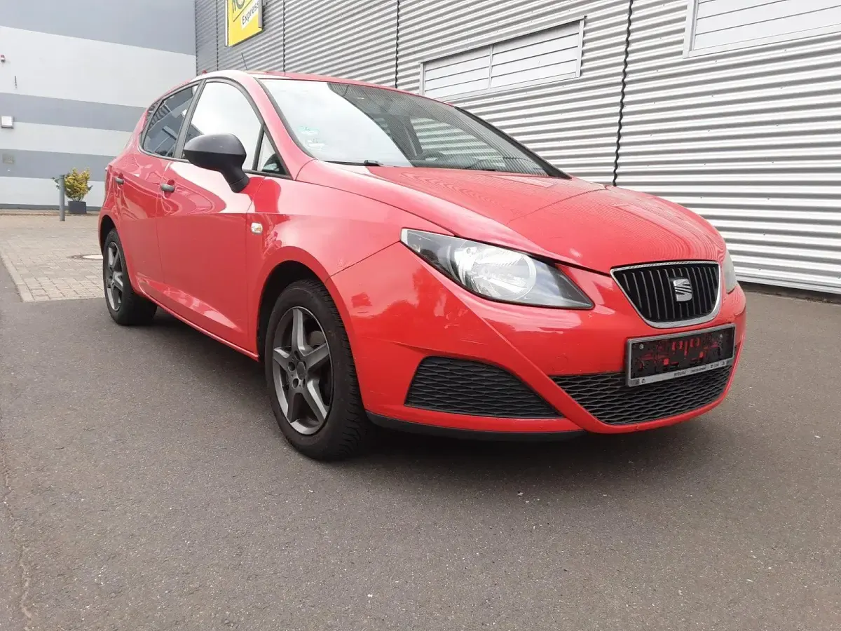 Gebraucht Seat Ibiza 86 PS (63 kW) 2009 Rot Kleinwagen