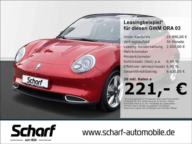 Rot Neu 2025 Ora 03 Kleinwagen | 24.990 € (Superpreis) - Bild 1/3