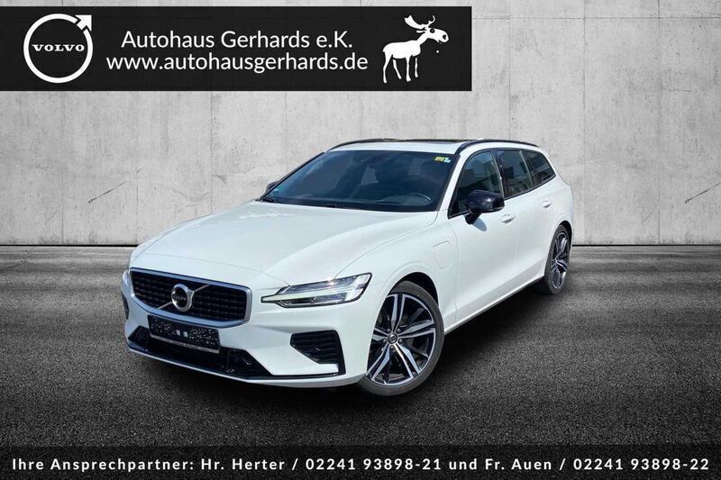 Ice white Gebraucht 2020 Volvo V60 R-Design Kombi | 30.110 € (Fairer Preis) - Bild 1/4