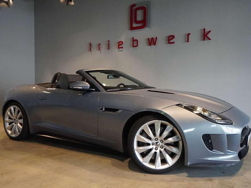 Grau Gebraucht 2013 Jaguar F-Type S Cabrio | 56.941 € (Teuer) - Bild 1/3