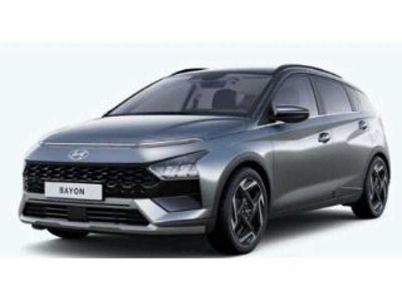 Aurora grey / met Gebraucht 2024 Hyundai Bayon Turbo SUV | 22.990 € (Teuer) - Bild 1/3