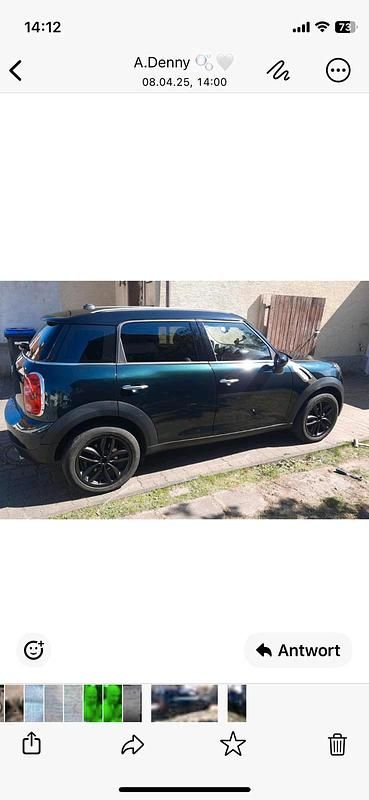 Gebraucht Mini Countryman 110 PS (80 kW) 2014 Grün SUV
