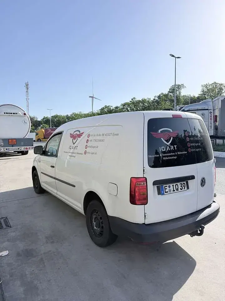 Gebraucht VW Caddy Maxi 102 PS (75 kW) 2016 Weiß Van / Kleinbus