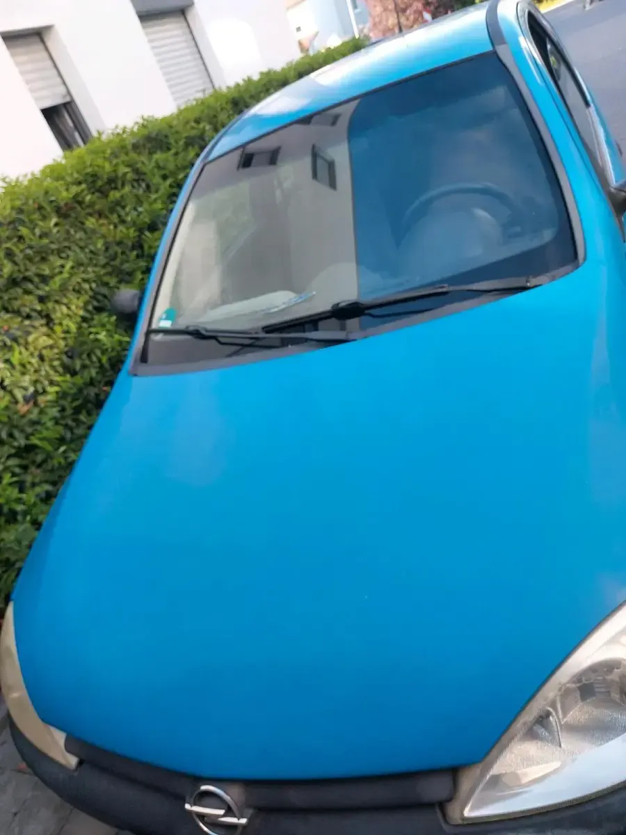 Gebraucht Opel Corsa 65 PS (47 kW) 2001 Blau Kleinwagen
