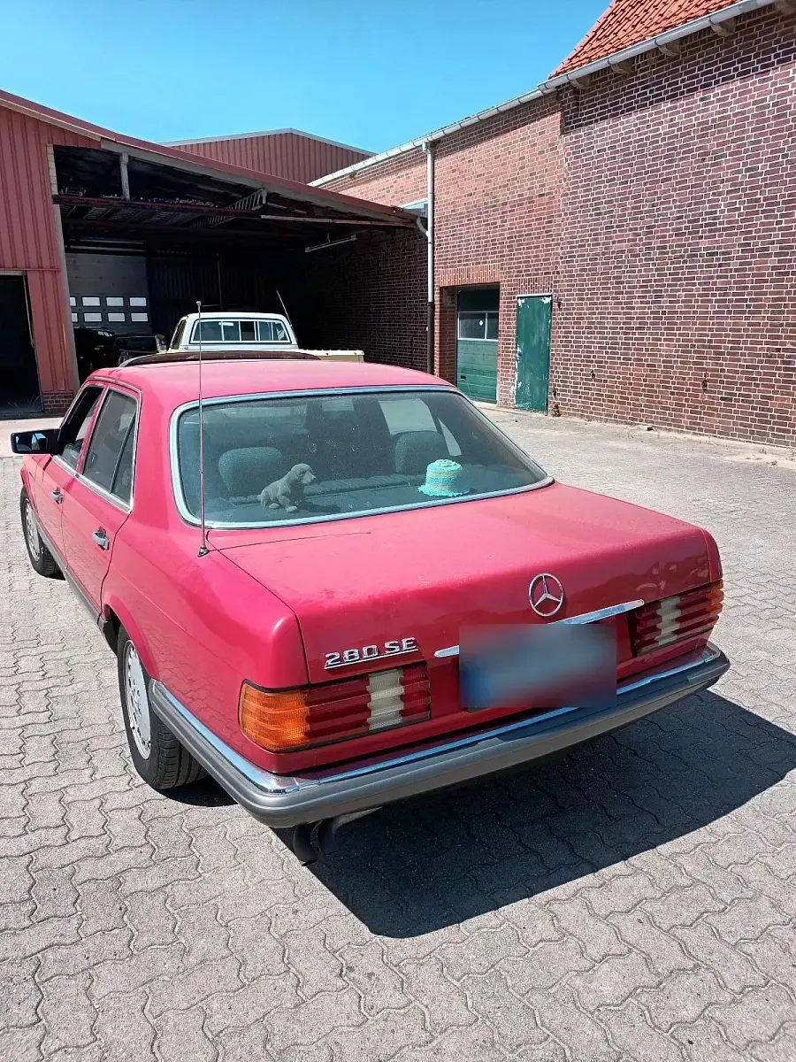 Gebraucht Mercedes 280 SE 185 PS (136 kW) 1983 Rot Limousine