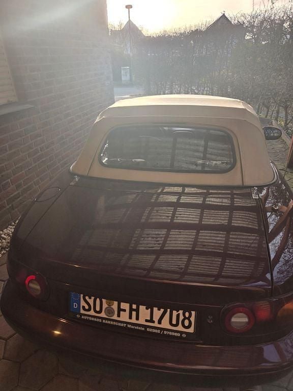 Gebraucht Mazda MX5 Cosmo 90 PS (66 kW) 1996 Rot Cabrio