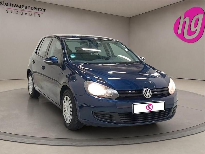Gebraucht VW Golf VI Trendline 105 PS (77 kW) 2010 Blau Kleinwagen