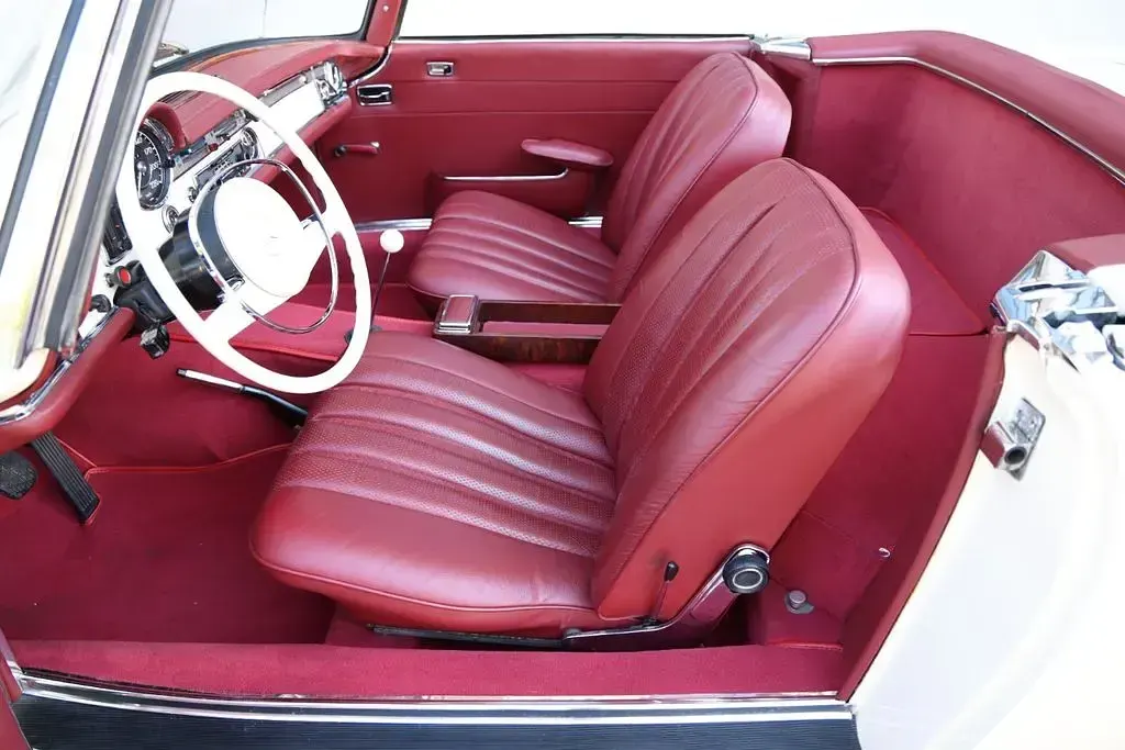 Gebraucht Mercedes SL280 170 PS (125 kW) 1968 Weiß Cabrio