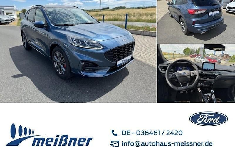 Blau Gebraucht 2024 Ford Kuga ST-Line SUV | 29.880 € - Bild 1/4