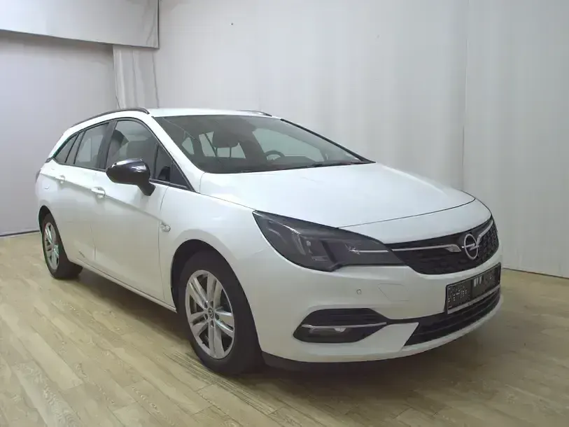 Gebraucht Opel Astra Business 122 PS (89 kW) 2021 Weiss Kombi
