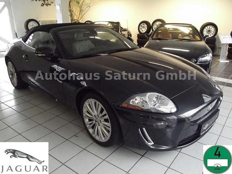 Gebraucht Jaguar XK Portfolio 385 PS (283 kW) 2011 Schwarz metallic Cabrio