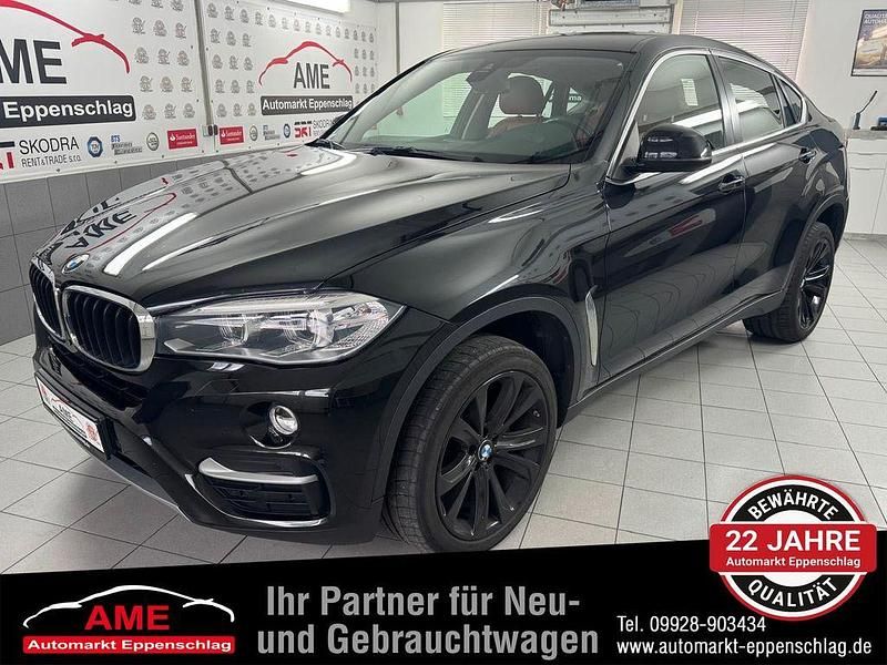 Schwarz Gebraucht 2015 BMW X6 Comfort Edition SUV | 25.850 € (Superpreis) - Bild 1/4