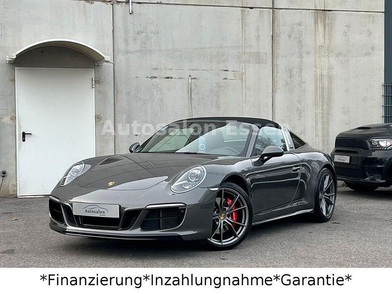 Achatgraumetallic Gebraucht 2018 Porsche 911 Targa 4S Sport Cabrio | 115.490 € - Bild 1/4