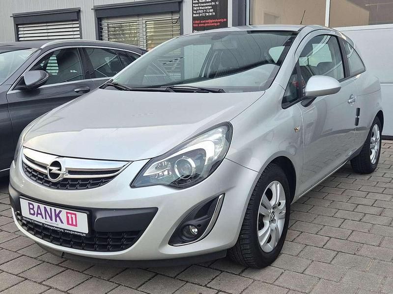 Gebraucht Opel Corsa Innovation 101 PS (74 kW) 2012 Argonsilber/sovereign/switchb Kleinwagen