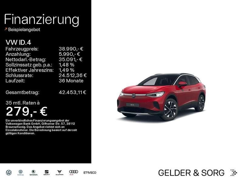 Gebraucht VW ID.4 Pro 210 kW (286 PS) 2025 Rot SUV