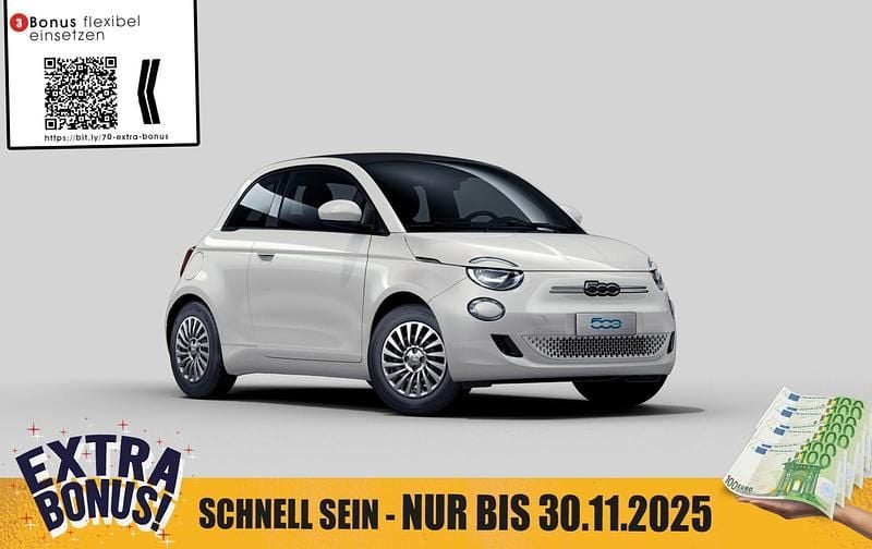 Weiß Neu 2025 Fiat 500e Red Cabrio | 31.450 € (Guter Preis) - Bild 1/4