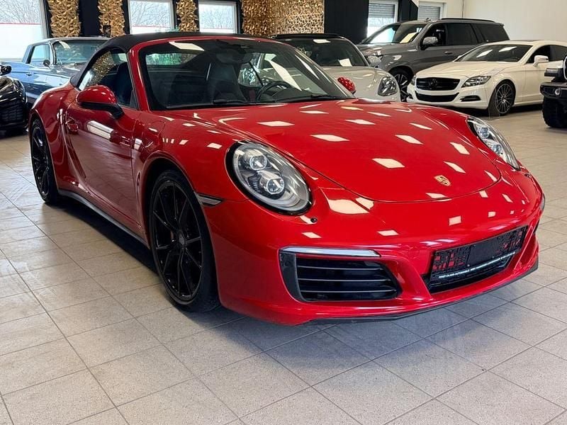 Gebraucht Porsche 911 Carrera 4S Cabriolet 420 PS (308 kW) 2016 Rot Cabrio