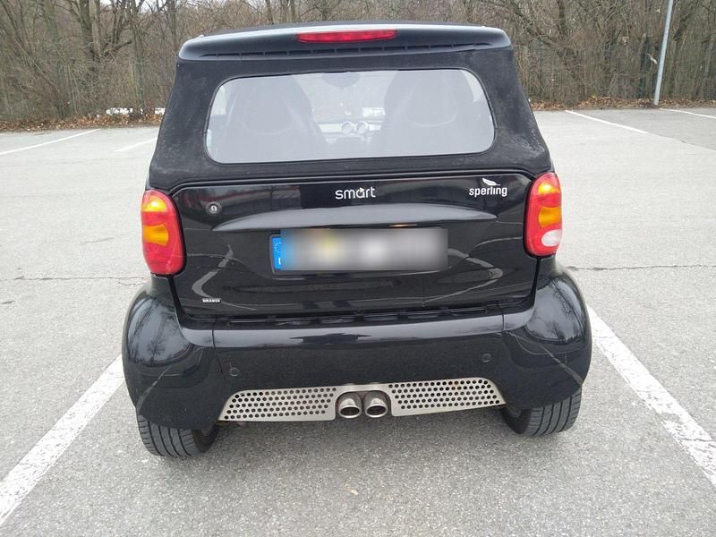 Gebraucht Smart ForTwo Cabrio Brabus 54 PS (39 kW) 2002 Schwarz Cabrio