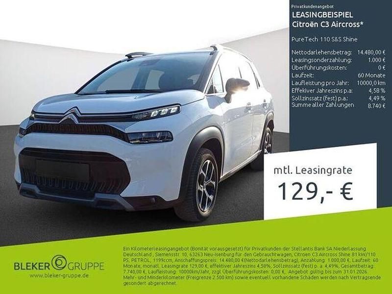Weiss Gebraucht 2023 Citroën C3 Limousine | 14.480 € (Fairer Preis) - Bild 1/3