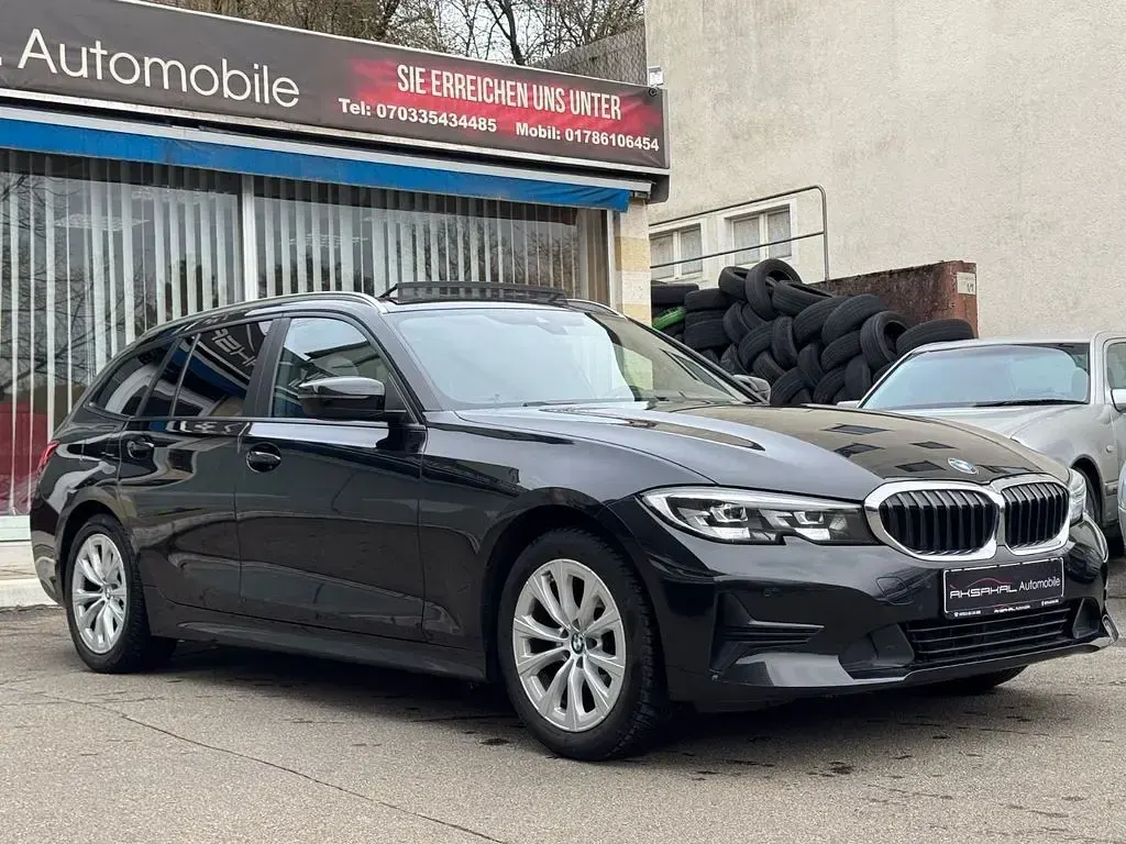 Usata BMW 318 Advantage 150 CV (110 kW) 2021 Nero Station wagon