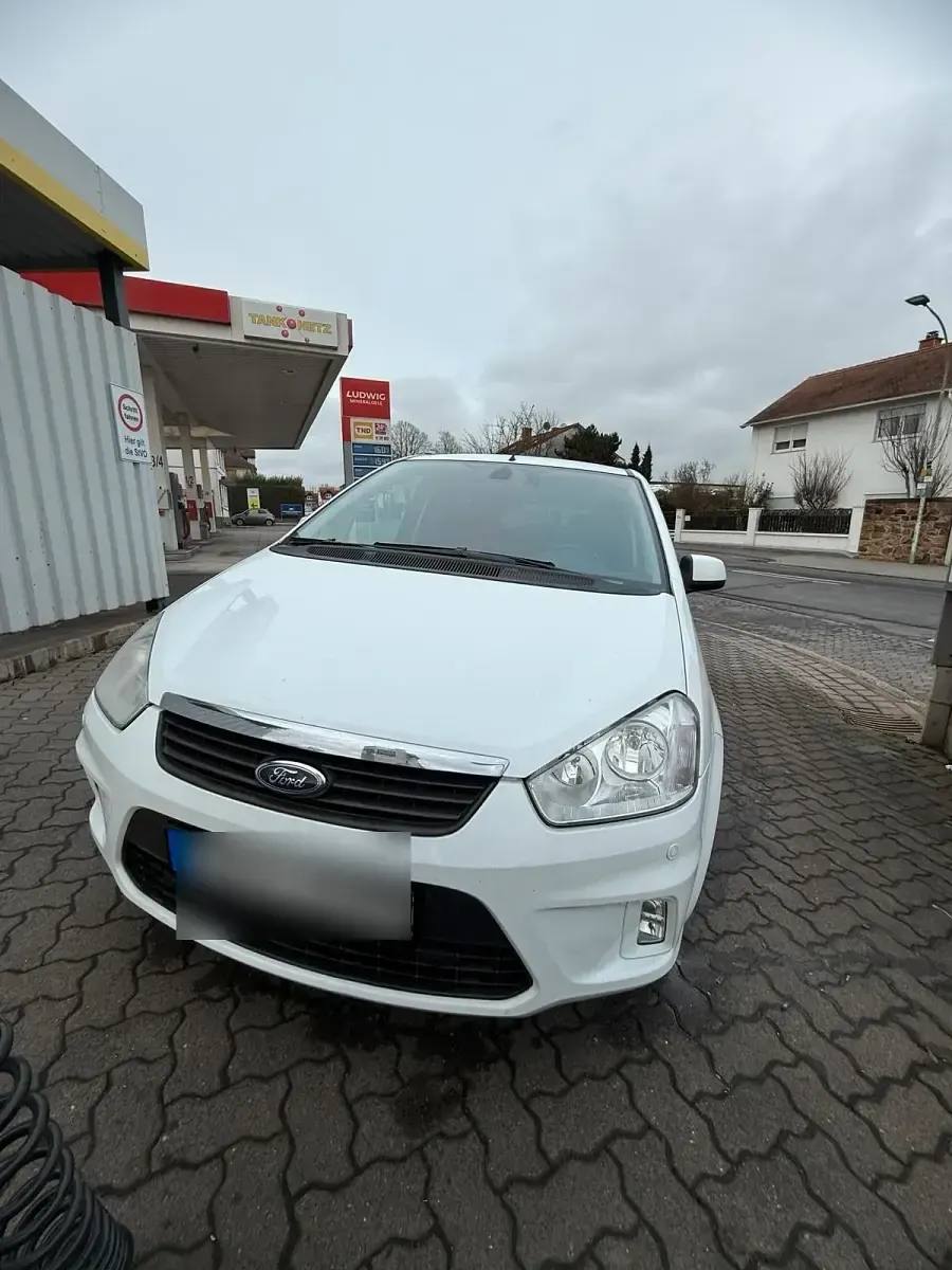 Gebraucht Ford C-MAX 110 PS (80 kW) 2009 Weiß Van / Kleinbus
