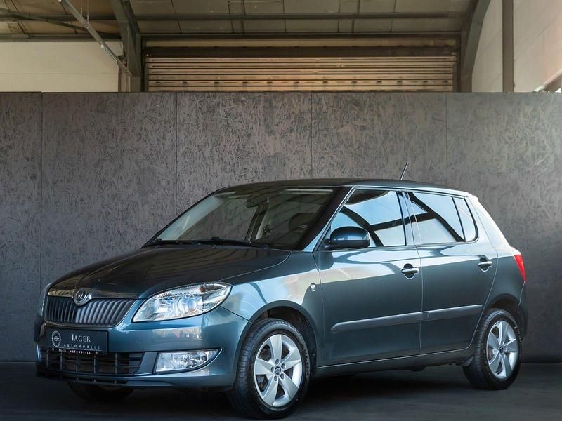 Grau Gebraucht 2014 Skoda Fabia Elegance Kleinwagen | 8.000 € - Bild 1/4