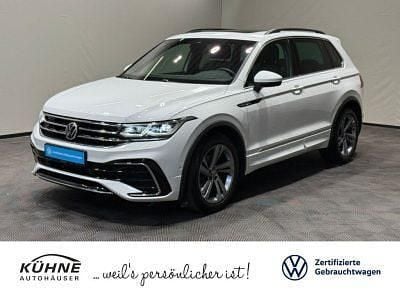 Pure white Gebraucht 2020 VW Tiguan R-line SUV | 34.770 € (Etwas zu teuer) - Bild 1/4