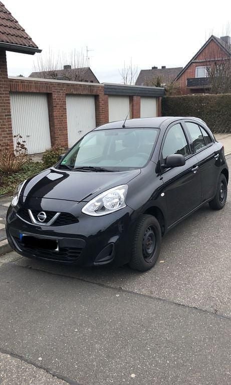 Schwarz Gebraucht 2016 Nissan Micra Visia Kleinwagen | 5.500 € (Fairer Preis) - Bild 1/4