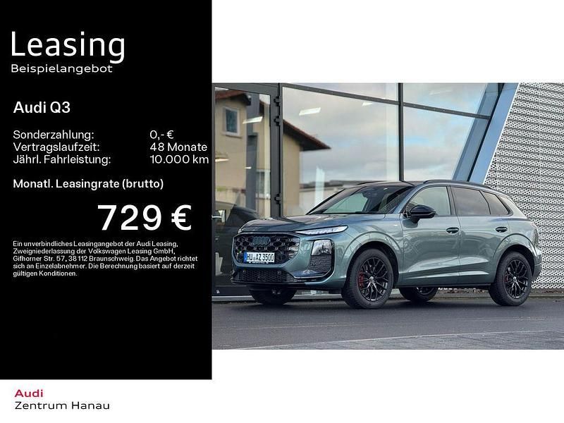 Gebraucht Audi Q3 Ambiente 265 PS (194 kW) 2025 Salbeigrün metallic SUV