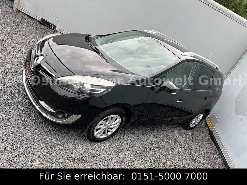 Schwarz Gebraucht 2014 Renault Grand Scénic III Initiale Paris Van / Kleinbus | 9.999 € (Teuer) - Bild 1/3