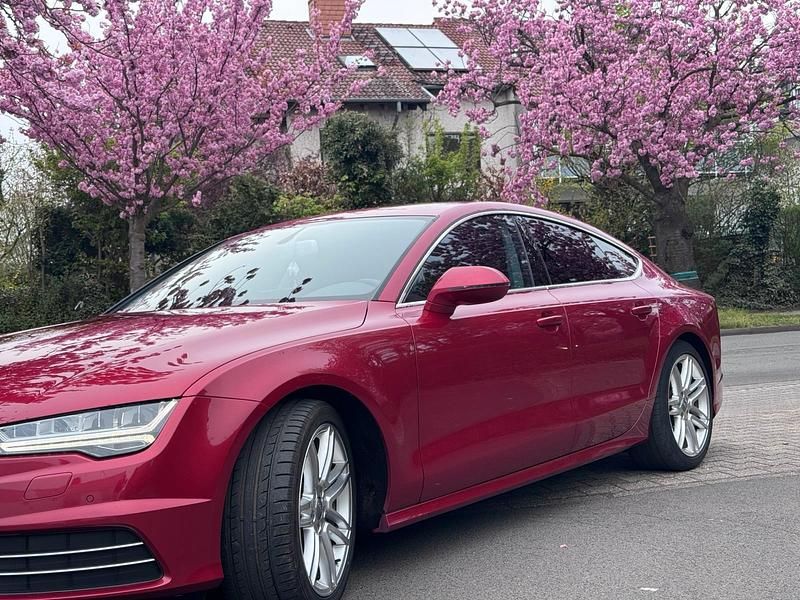 Second-hand Audi A7 272 CP (200 kW) 2014 Roșu Hatchback