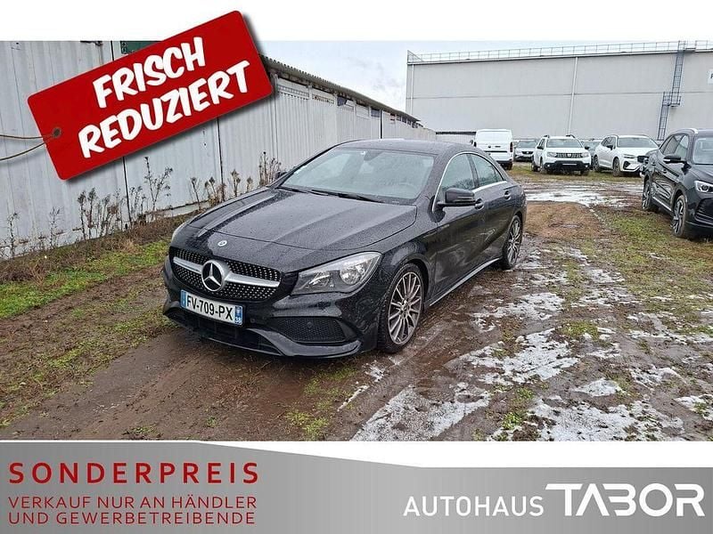 Gebraucht Mercedes CLA180 AMG line 122 PS (89 kW) 2017 Nachtschwarz Limousine