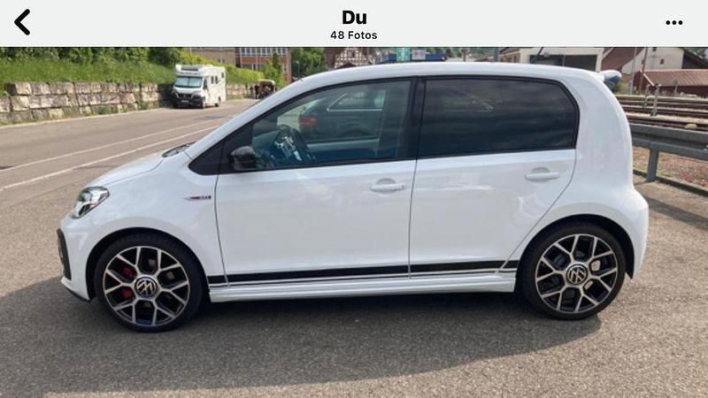 Weiß Gebraucht 2022 VW up! GTI Kleinwagen | 15.980 € (Fairer Preis) - Bild 1/4