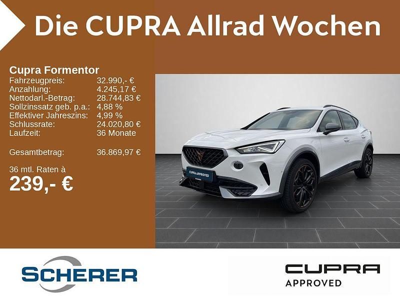 Weiß Gebraucht 2024 Cupra Formentor VZ SUV | 32.990 € (Superpreis) - Bild 1/4