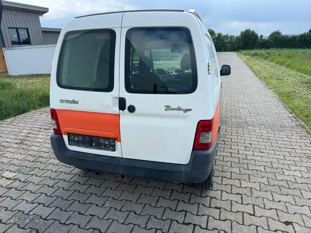Gebraucht Citroën Berlingo 75 PS (55 kW) 2009 Weiß Van / Kleinbus