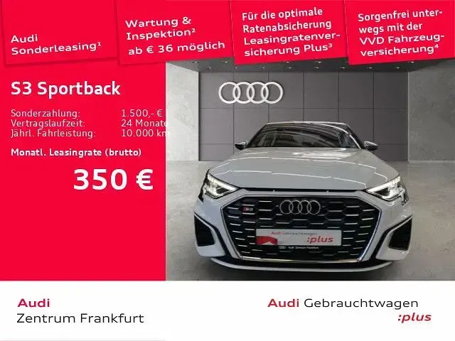 Gebraucht Audi S3 Sport 310 PS (228 kW) 2024 Weiß Limousine