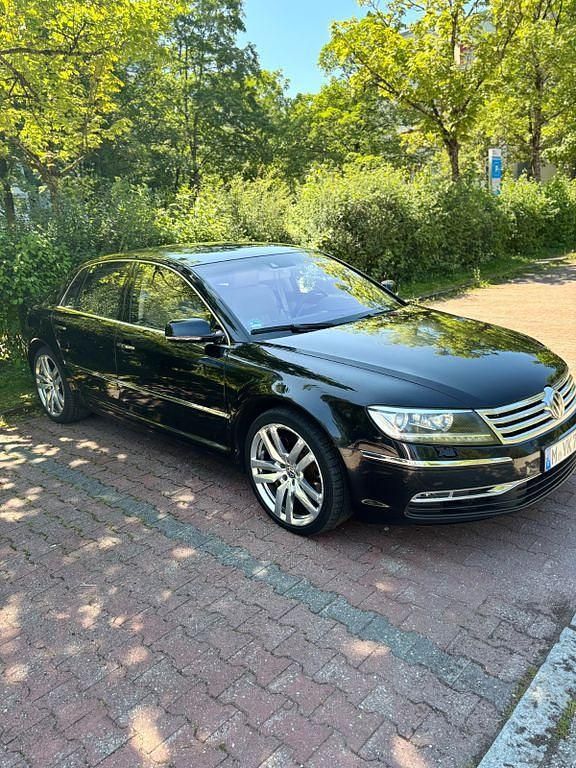 Schwarz Gebraucht 2012 VW Phaeton Limousine | 10.500 € (Fairer Preis) - Bild 1/4