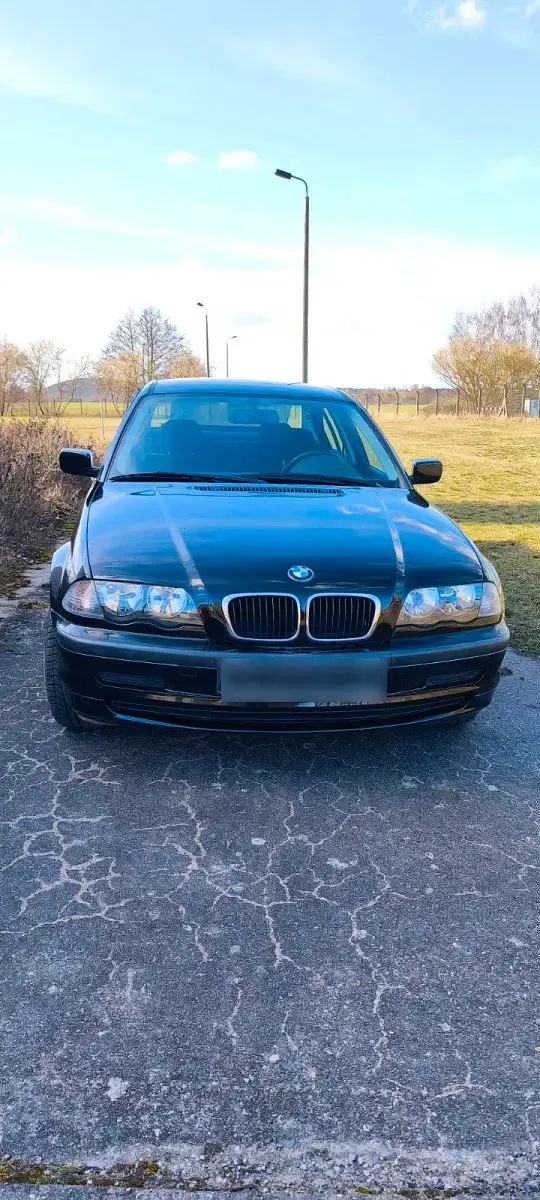 Gebraucht BMW 316 1999 Schwarz Limousine