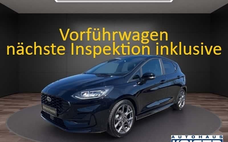 Schwarz Gebraucht 2023 Ford Fiesta ST-Line Kleinwagen | 17.990 € (Guter Preis) - Bild 1/4