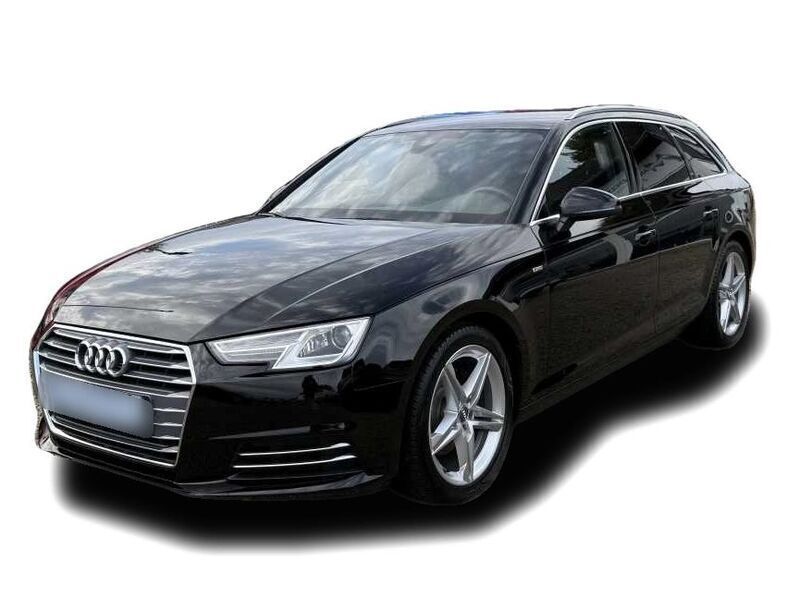 Schwarz Gebraucht 2018 Audi A4 S-Line Kombi | 26.476 € - Bild 1/4