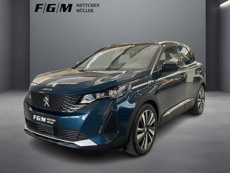 Celebesblau Gebraucht 2021 Peugeot 3008 GT SUV | 25.770 € (Etwas zu teuer) - Bild 1/4