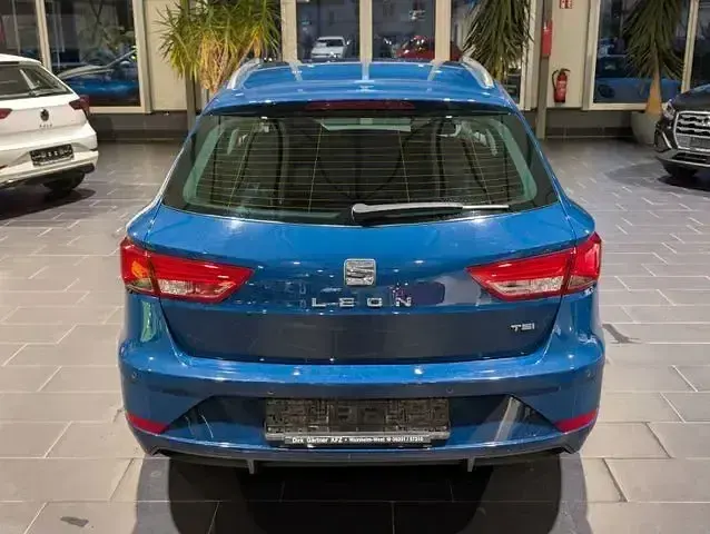 Second-hand Seat Leon ST Style 110 CP (80 kW) 2017 Albastru Break